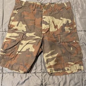 Levi’s Camo Cargo Shorts